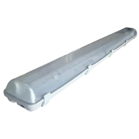 Tracon TLFV-236E Fénycsöves védett lámpatest elektronikus előtéttel 230V, 50Hz, T8, G13, 2×36 W, IP65, ABS/PC, A2,