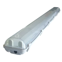 Tracon TLFVLED206 Védett lámpatest LED csövekhez, egyoldalas betáp 230 V, 50 Hz, G13, 600 mm, IP65, ABS/PC