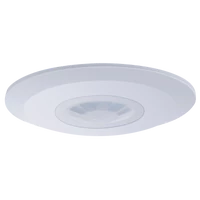 Tracon TMB-011L Mozgásérzékelő, mennyezetre, lapos, fehér 230V, 50Hz, 360°, 1-6m, 10s-15min, 3-2000lux, IP20