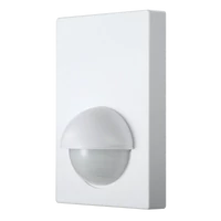 Tracon TMB-016 Mozgásérzékelő, fali, lapos, fehér 230V, 50Hz, 180°, 1-12m, 10s-15min, 3-2000lux, IP44