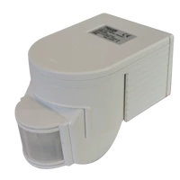 Tracon TMB-108 Mozgásérzékelő, infra falra 230V, 50Hz, 180°, max. 12m, 10s-7min, 3-2000lux, IP44