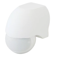 Tracon TMB-112 Mozgásérzékelő, infra falra, fehér 230V, 50Hz, 180°, max. 12m, 10s-15min, 3-2000lux, IP44