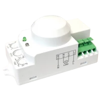 Tracon TMB-L01G Mozgásérzékelő, mikrohullámú, lámpába 230V, 50HZ, 5,8GHz, 360°, 1-8m, 10s-12min, 3-2000lux, IP20