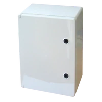 Tracon TME403017 Műanyag elosztószekrény HxWxD=400x300x165mm, IP65, IK10, 1000V AC/DC, RAL7035