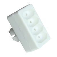 Tracon TN4 Többférőhelyes átalakító csatlakozó 4×EURO, 250VAC, max.2,5A