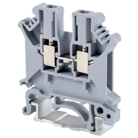 Tracon TSKA2,5 Fázisvezető ipari sorozatkapocs, csavaros, sínre, szürke 0,2-2,5mm2, 800VAC, 32A