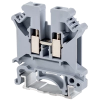 Tracon TSKA4 Fázisvezető ipari sorozatkapocs, csavaros, sínre, szürke 0,2-4mm2, 800VAC, 41A