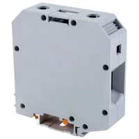 Tracon TSKA50 Fázisvezető ipari sorozatkapocs, csavaros, sínre, szürke 16-50mm2, 1000VAC, 150A