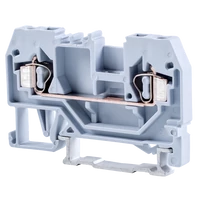 Tracon TSKC2,5 Fázisvezető ipari sorozatkapocs, rugós, sínre, szürke 800V 24A 0.08-2.5 mm2 2P