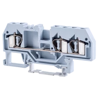 Tracon TSKC4/3 Fázisvezető ipari sorozatkapocs, rugós, sínre, szürke 800V 32A 0.08-4 mm2 3P