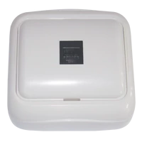 Tracon TTK-21 Falon kívüli telefoncsatlakozó aljzat (tapétakapcsoló) RJ11, 6/4