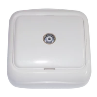 Tracon TTK-31 Falon kívüli TV csatlakozó (tapétakapcsoló) 9,5mm