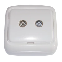 Tracon TTK-32 Falon kívüli TV és FM csatlakozó (tapétakapcsoló) 9,5mm