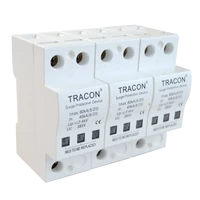 Tracon TTV-B340 Túlfeszültségvédő készülék, 2.-es típus 40kA, 3P