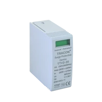 Tracon TTV2-40-DC-1000-M DC túlfszültség levezető betét 1000 VDC, 20/40 kA (8/20us)