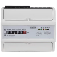 Tracon TVOF3M7 Elektromech. fogyasztásmérő, közvetlen, 3 fázisú, 7 modul 400VAC / 10(100)A