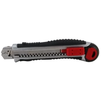 Tracon UTILK01 Pengés kés tárolóval, 4 penge, cink markolat gumibetéttel L=168mm, D=35mm, W=18mm, d=18mm