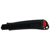 Tracon UTILK02 Pengés kés, cink ötvözet markolat gumibetéttel, SK4 penge L=178mm, D=33mm, W=19mm, d=18mm