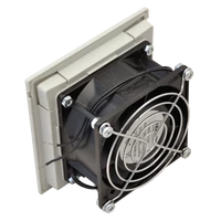 Tracon V35 Szellőztető ventilátor szűrőbetéttel 105×105mm, 35/40m3/h, 230V 50-60Hz, IP54