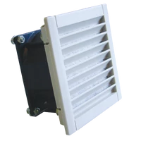 Tracon V43 Szellőztető ventilátor szűrőbetéttel 150×150mm, 43/55 m3/h, 230V 50/60Hz, IP54