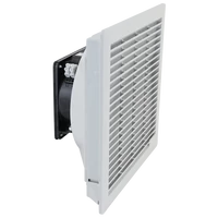 Tracon V71 Szellőztető ventilátor szűrőbetéttel 250×250mm, 71/105 m3/h, 230V 50/60Hz, IP54