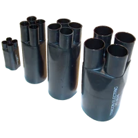 Tracon VE8035 Végelzáró, 4-erű kábelhez, gyantás 4×120-4×240mm2, (4×34/12,5mm+1×85/39mm)