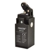 Tracon VP121 Helyzetkapcsoló, karos-görgős 1xNO+1xNC, 6A/230V AC-15, 0,3A/250V DC-13, IP65
