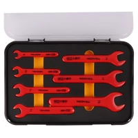 Tracon VSET7 7 darabos 1000 V-ra szigeteltcsavarkulcs készlet 1000V, CR-V, 8-19mm