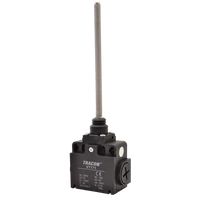 Tracon VT171 Helyzetkapcsoló, rugószáras (műanyag+acél) 1xNO+1xNC, 6A/230V AC-15, 0,3A/250V DC-13, IP65