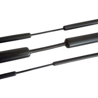 Tracon ZSV48 Zsugorcső, vékonyfalú, 3:1 zsugorodás, fekete 4,8/1,6mm, POLIOLEFIN