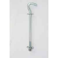 Fali horog csavarral 300mm M16