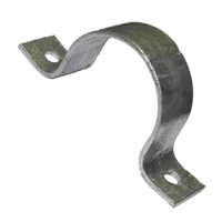 Tetőtartó félbilincs egyenes, 2" tetőtartó bilincs, tüzihorganyzott