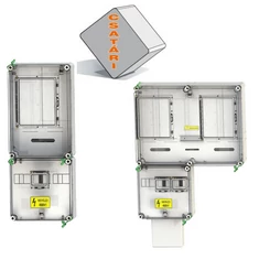 Csatári Plast Fogyasztásmérő Szekrények