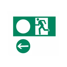 Vészkijárat tábla