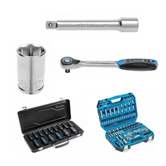 Dugókulcsok, fejek, készletek