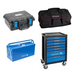 Szerszámos szekrény, szerszámos láda, szerszámos táska, szortimenter