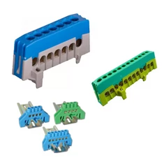 Szigetelt földelősín (N/PE)