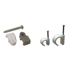 Kábelrögzítő bilincs, szeggel