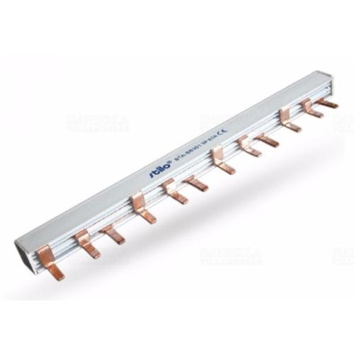 Fésűs sín 3P, csapos, 63A, 3x4 modul STA BB 301 3P 63A Stilo STI681