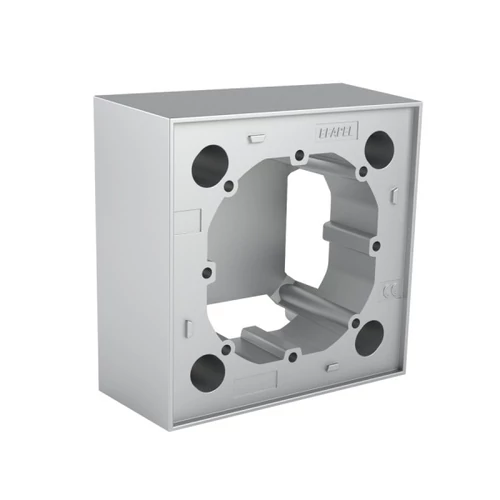 EFAPEL 10976_AAL Egyes, falon kívüli szerelődoboz, alumínium színű