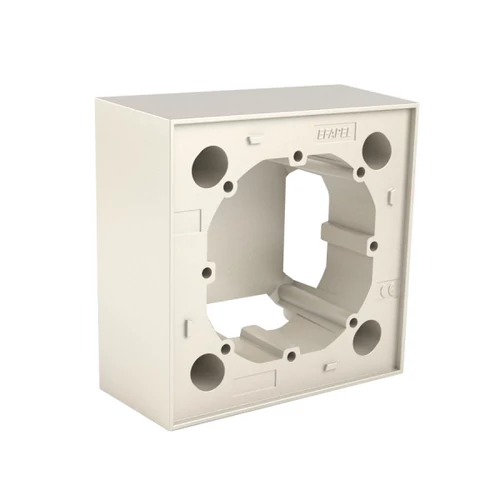 EFAPEL 10976_APE Egyes, falon kívüli szerelődoboz, gyöngyház színű