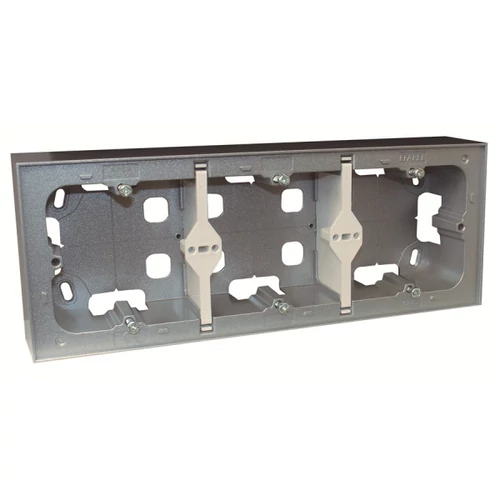 EFAPEL 10995_AAL Hármas kiemelő keret, alumínium színű