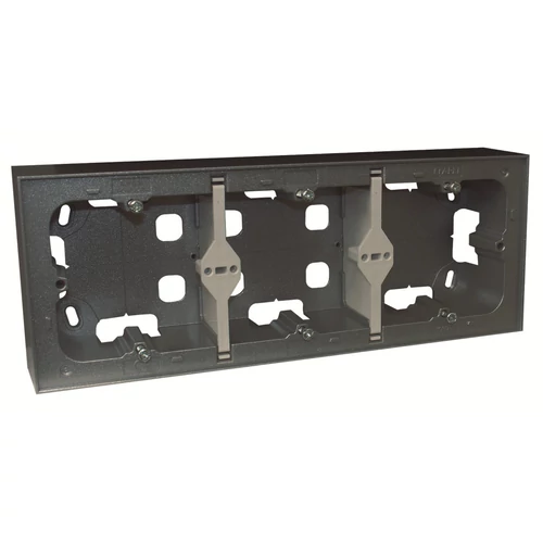 EFAPEL 10995_AIS hármas kiemelő keret, szürke