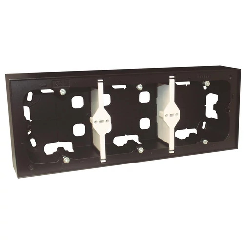 EFAPEL 10995_APM Hármas kiemelő keret, fekete színű