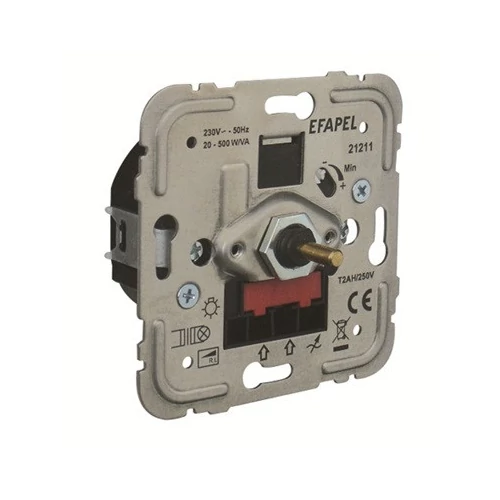 EFAPEL 21211 Fényerőszabályzó, ferromágneses; hagyományos halogén izzókhoz, 500W