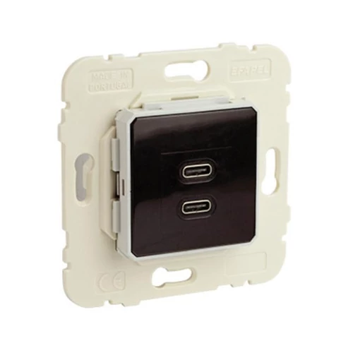 EFAPEL 21382 dupla töltő aljzat (2x USB-C)