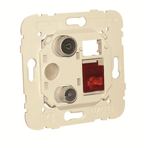 EFAPEL 21534 R-TV-DAT+RJ45 aljzat