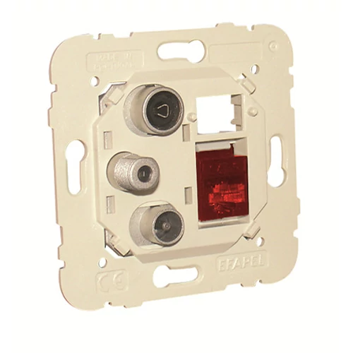 EFAPEL 21544 R-TV-SAT+RJ45 aljzat