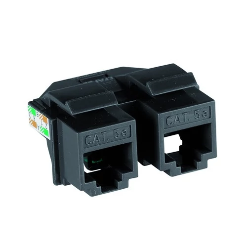 EFAPEL 21980 RJ45 Cat5e UTP dupla csatlakozó