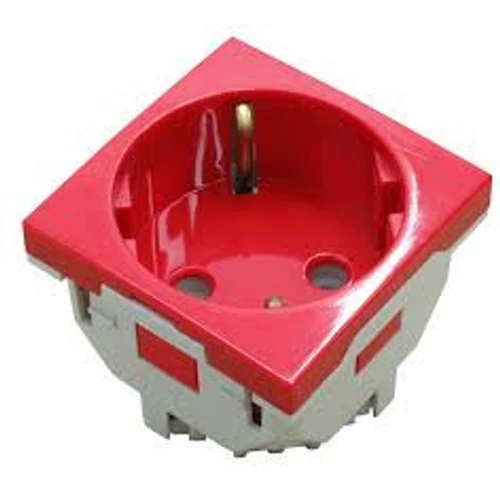 EFAPEL 45131_SVM Quadro - Schuko konnektor, piros